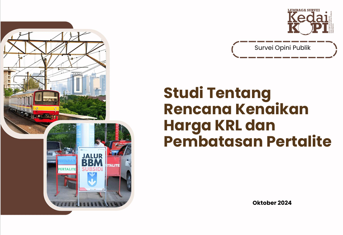 Survei KedaiKOPI: Mayoritas Masyarakat Jabodetabek Keberatan Rencana Penyesuaian Tarif KRL, Pembatasan Subsidi Pertalite dan Kenaikan PPn 12%